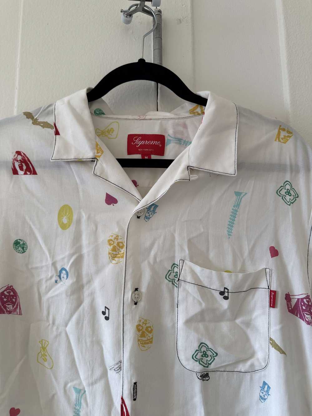 Supreme Supreme Deep Space Camip Collar Shirt - image 2