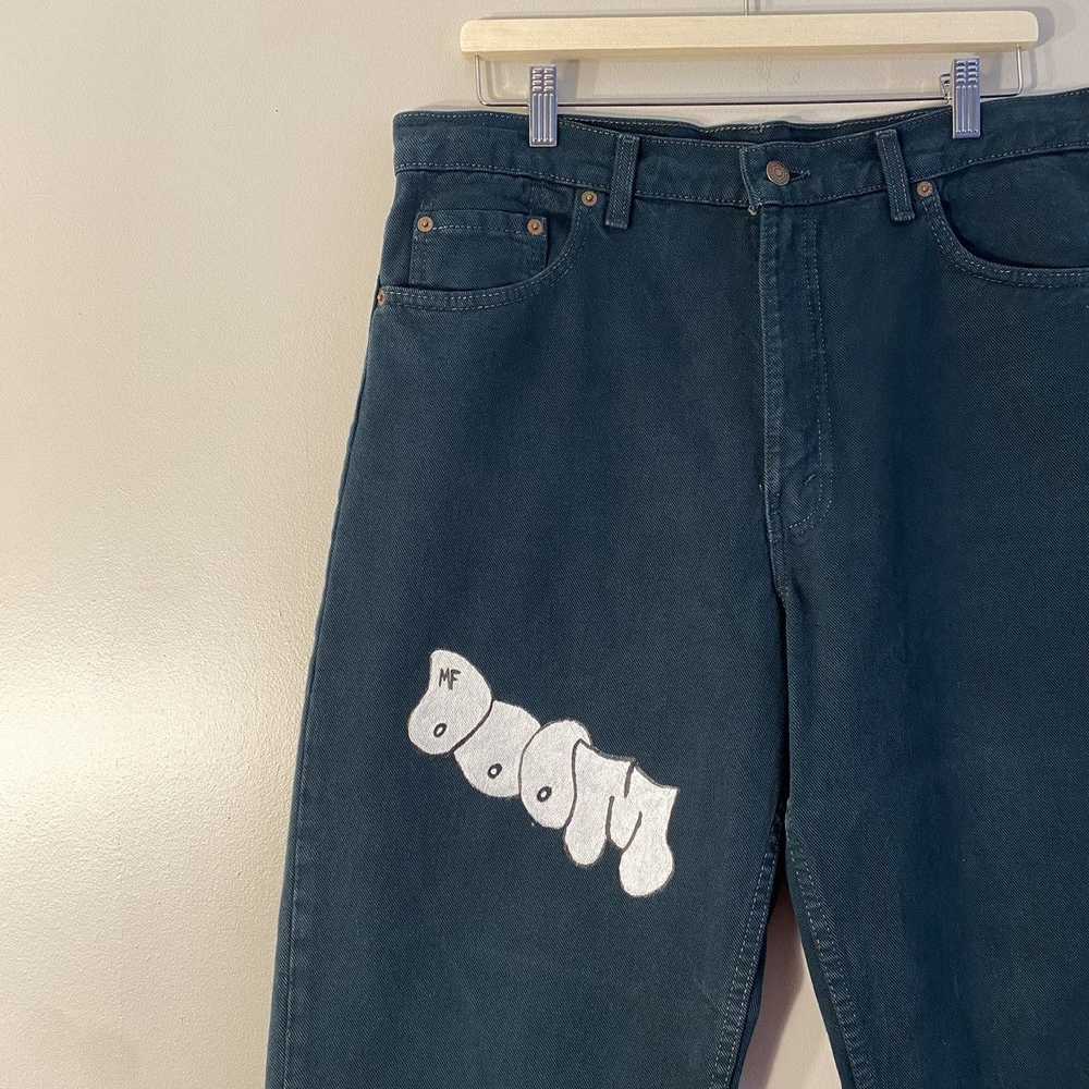 Levi's × Mf Doom × Vintage Vintage Levi’s 550 MF … - image 3