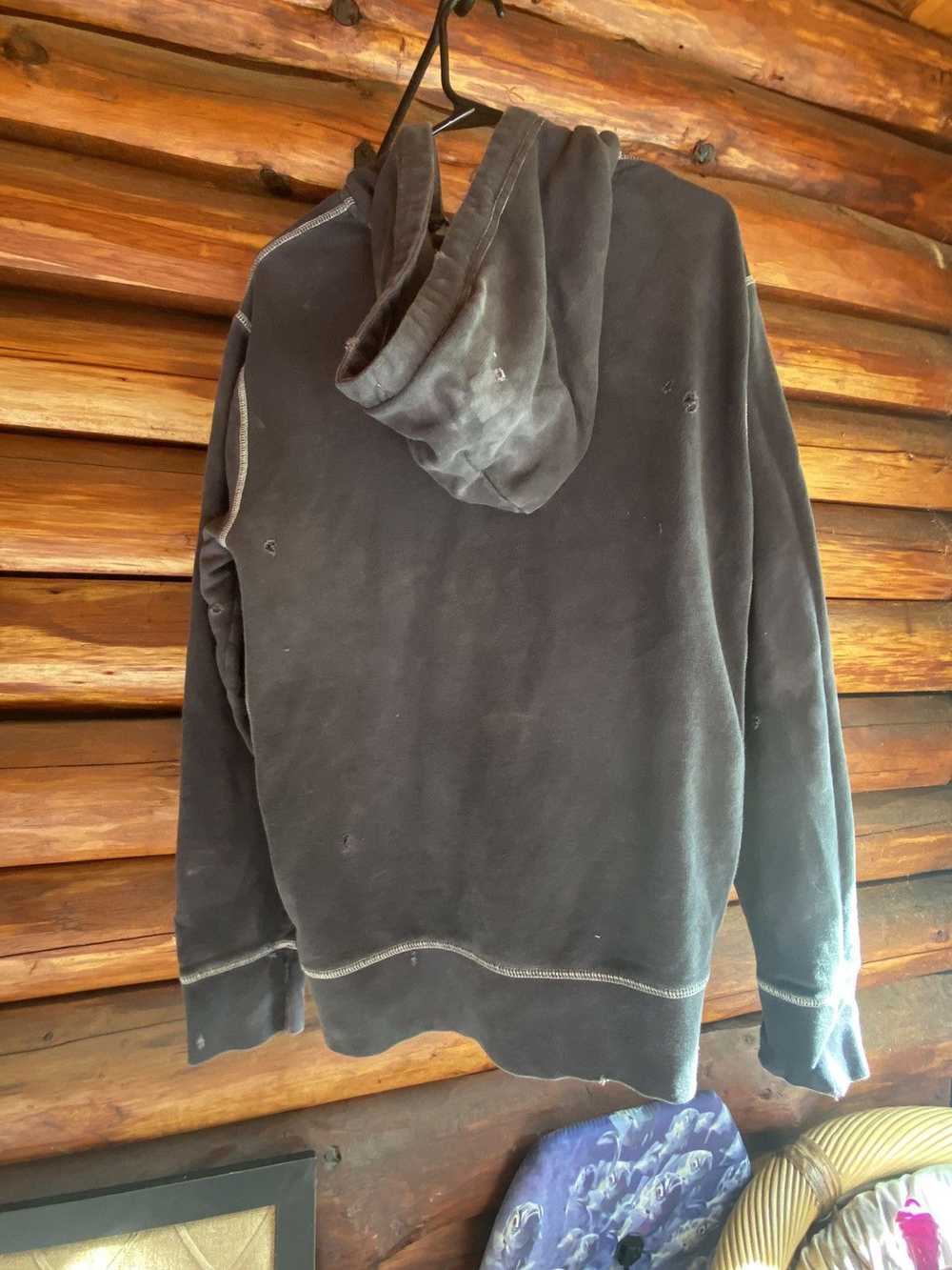 Japanese Brand Distressed Japanese zip up - image 2