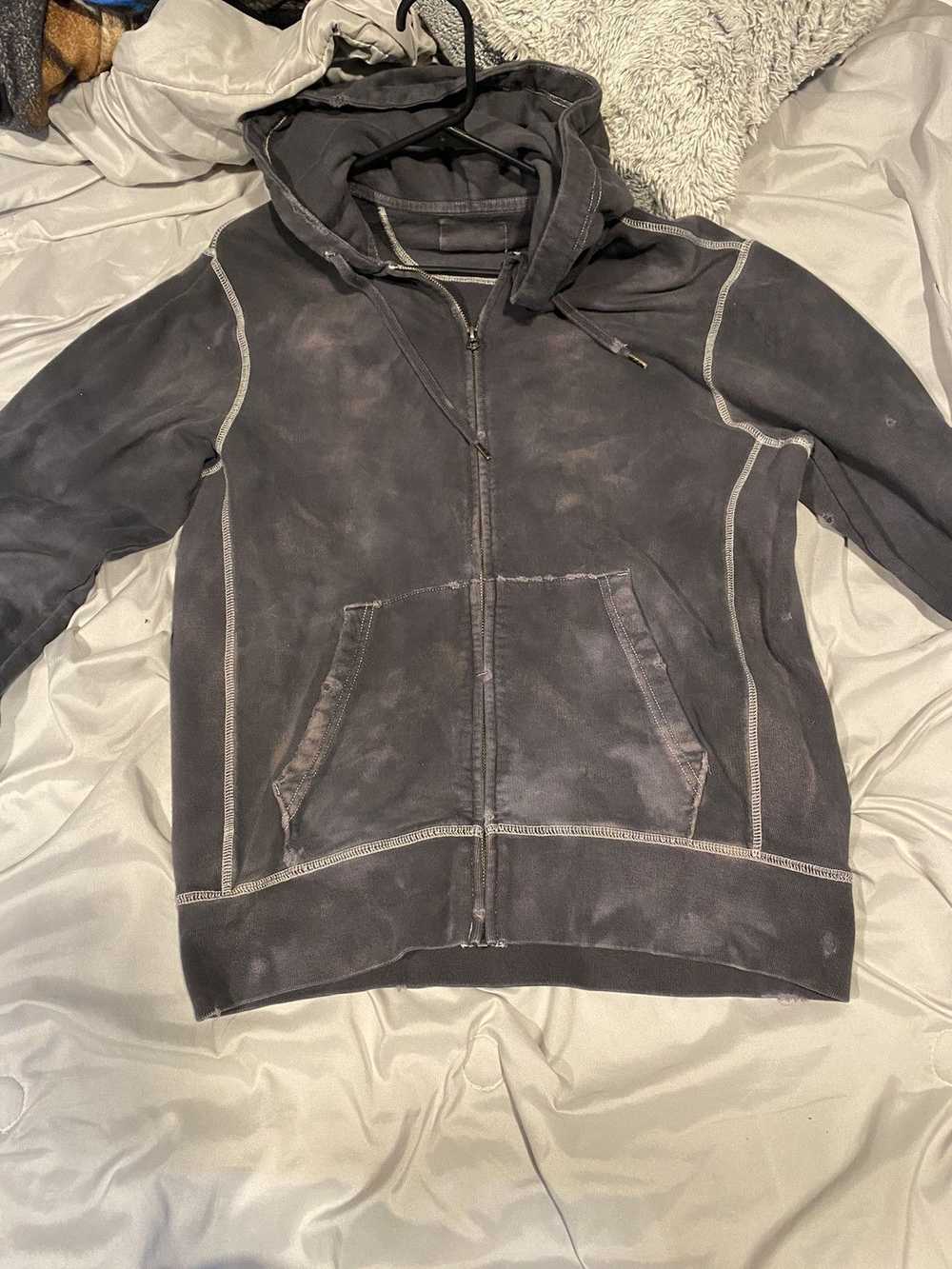 Japanese Brand Distressed Japanese zip up - image 7