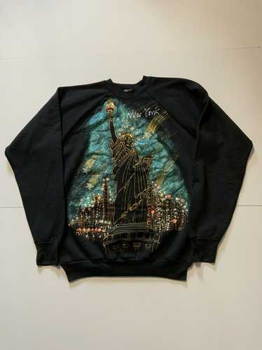 New York × Vintage 80s New York Statue Liberty Gli