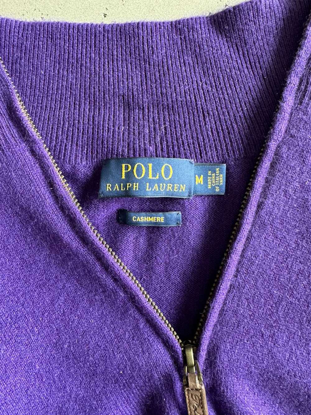 Polo Ralph Lauren Cashmere Quarter Zip - image 5