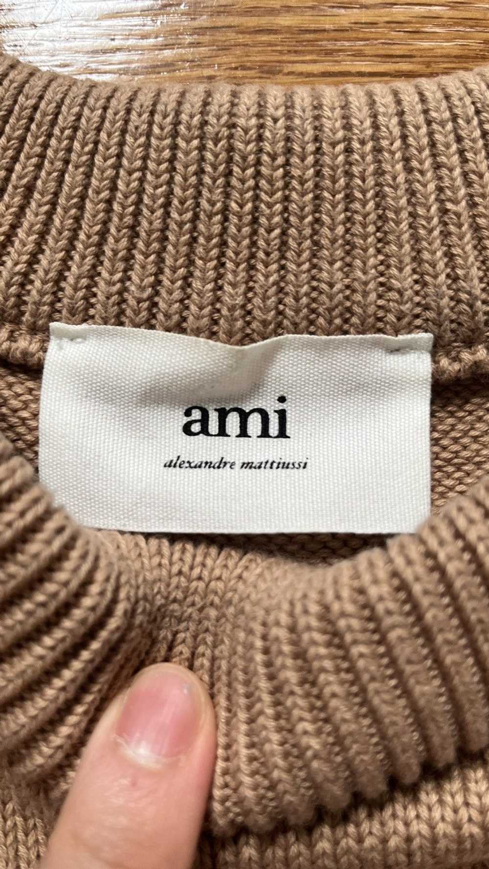 AMI Ami Paris Brown Knit Sweater - image 2