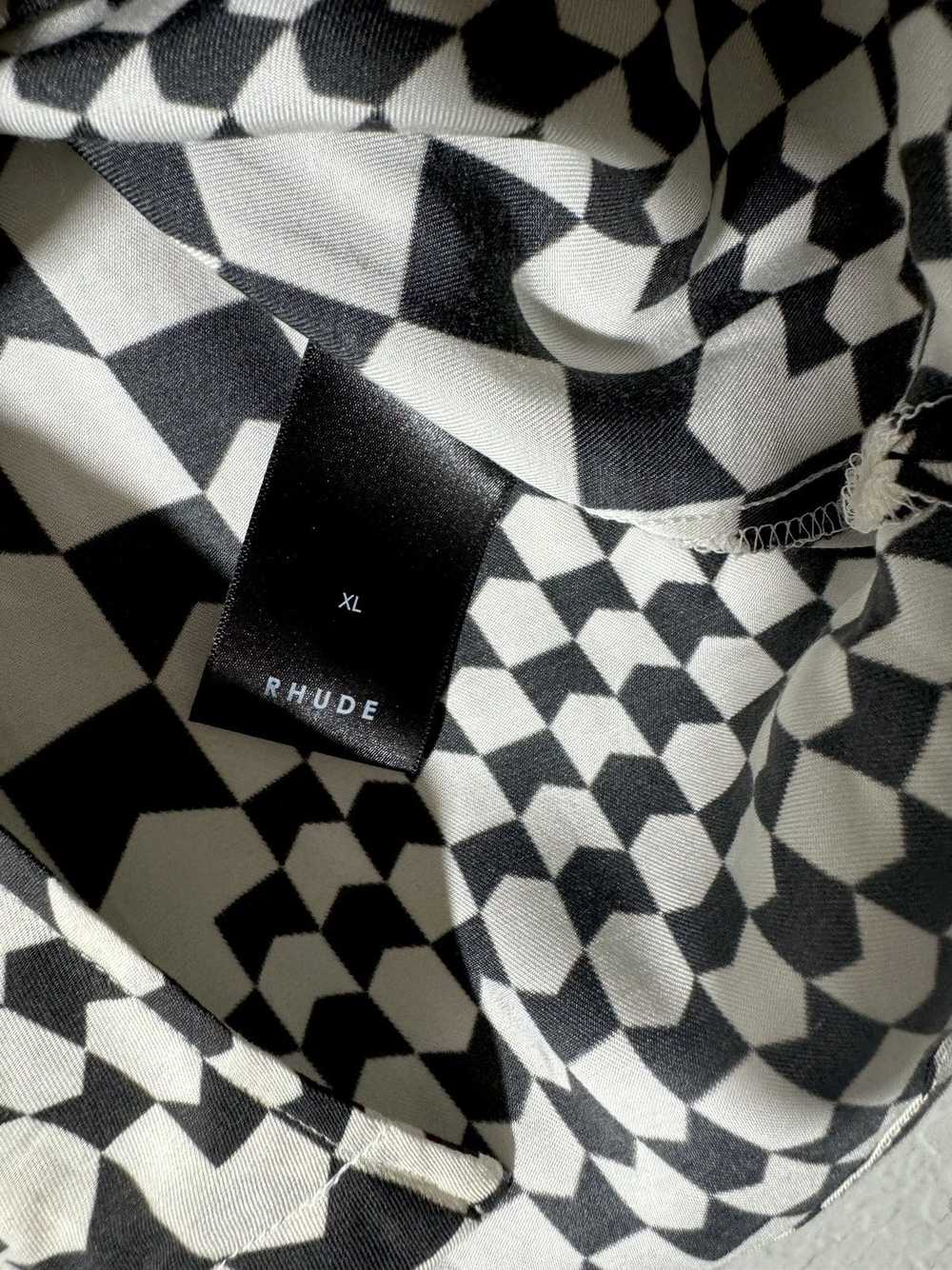 Rhude Rhude Logo Button Up Shirt All Over Print XL - image 10