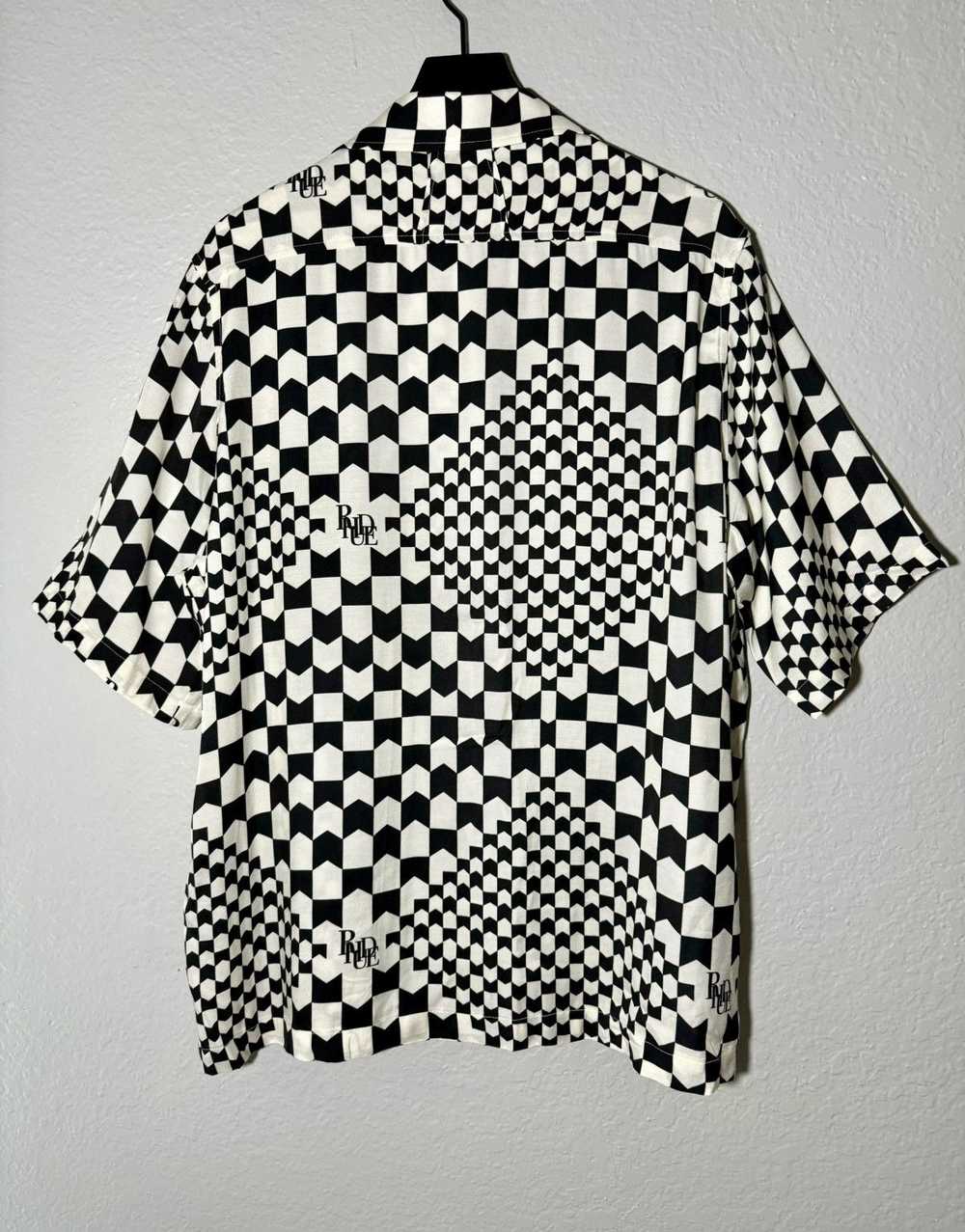 Rhude Rhude Logo Button Up Shirt All Over Print XL - image 9