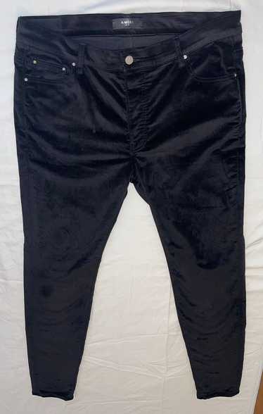 Amiri AMIRI Velvet Stacked Pants