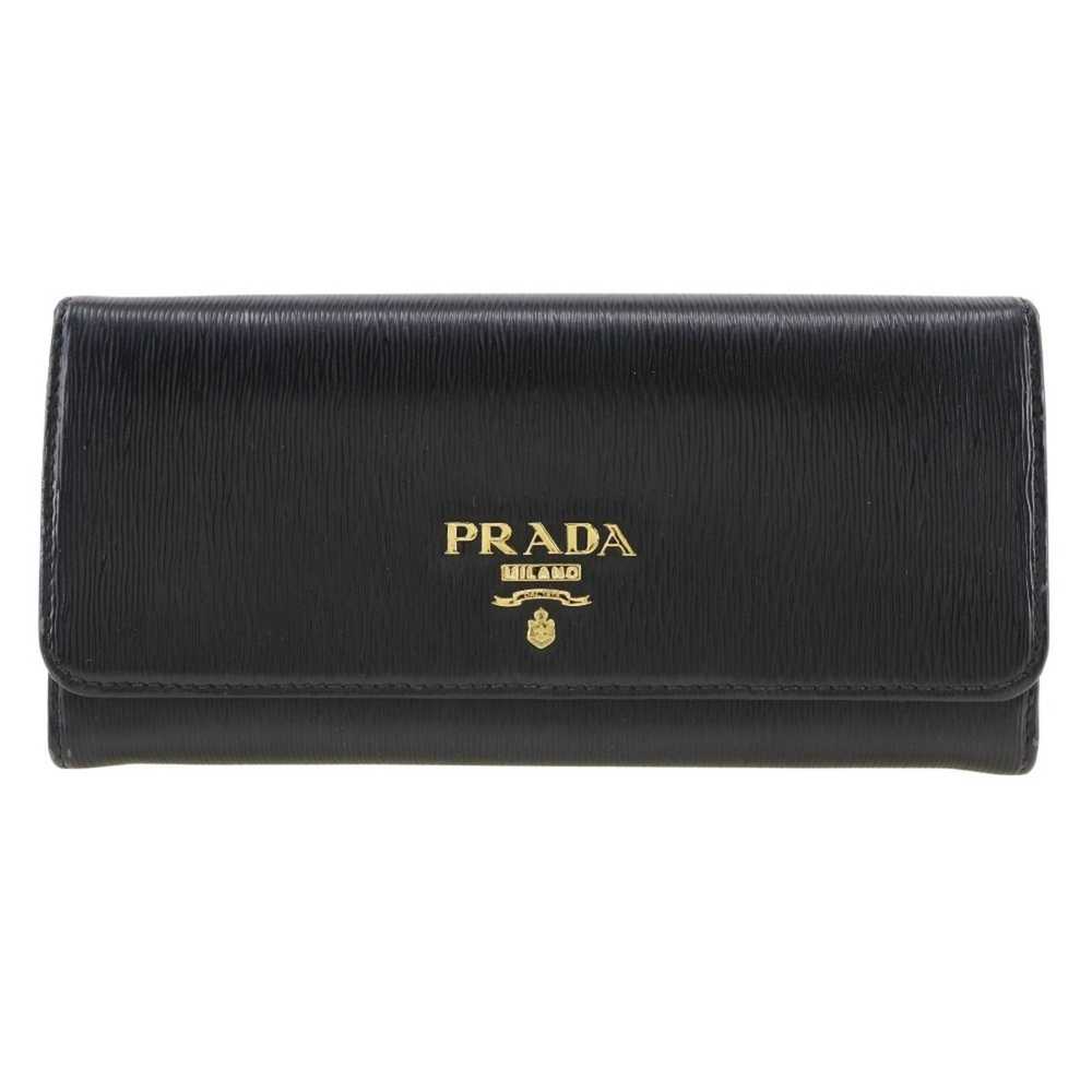 Prada PRADA Long Wallet 1MH132 Saffiano NERO Blac… - image 1