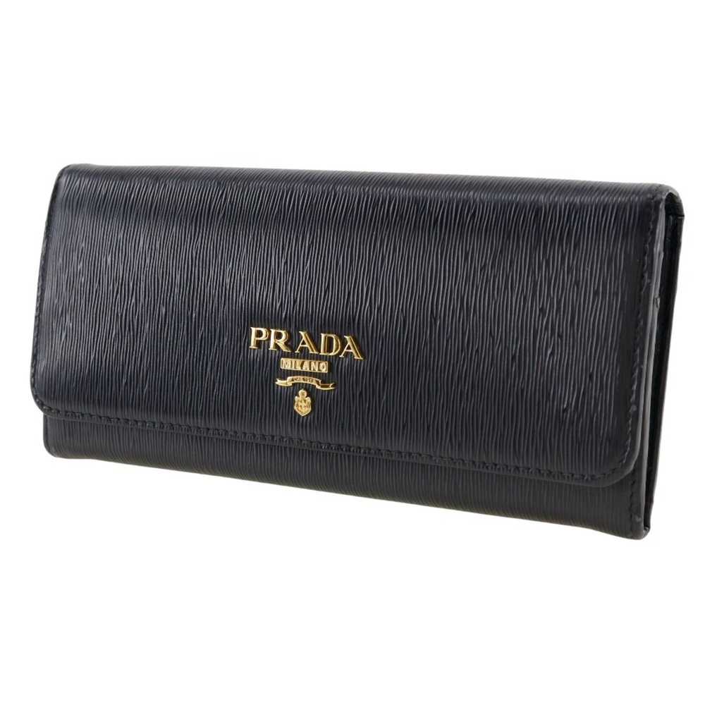 Prada PRADA Long Wallet 1MH132 Saffiano NERO Blac… - image 2