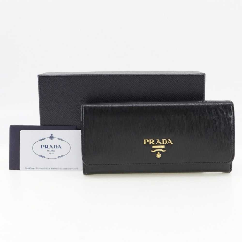 Prada PRADA Long Wallet 1MH132 Saffiano NERO Blac… - image 9