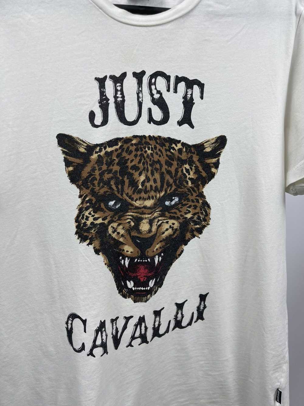 Just Cavalli Just Cavalli T-Shirt Size M Tiger Bi… - image 2