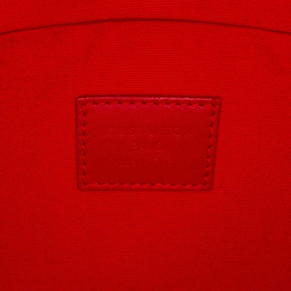 Red Louis Vuitton Monogram Vernis Pochette Felici… - image 7