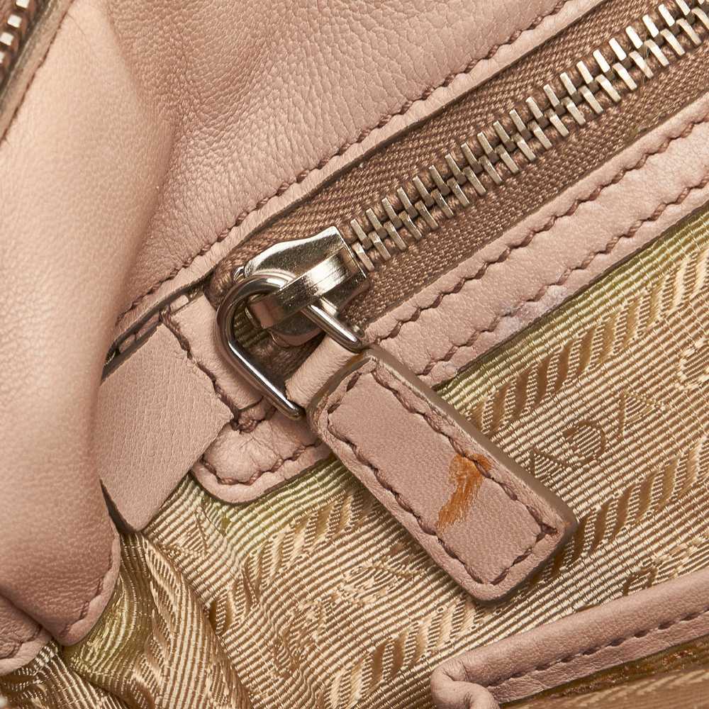 Beige Prada Nappa Gaufre Satchel - image 10