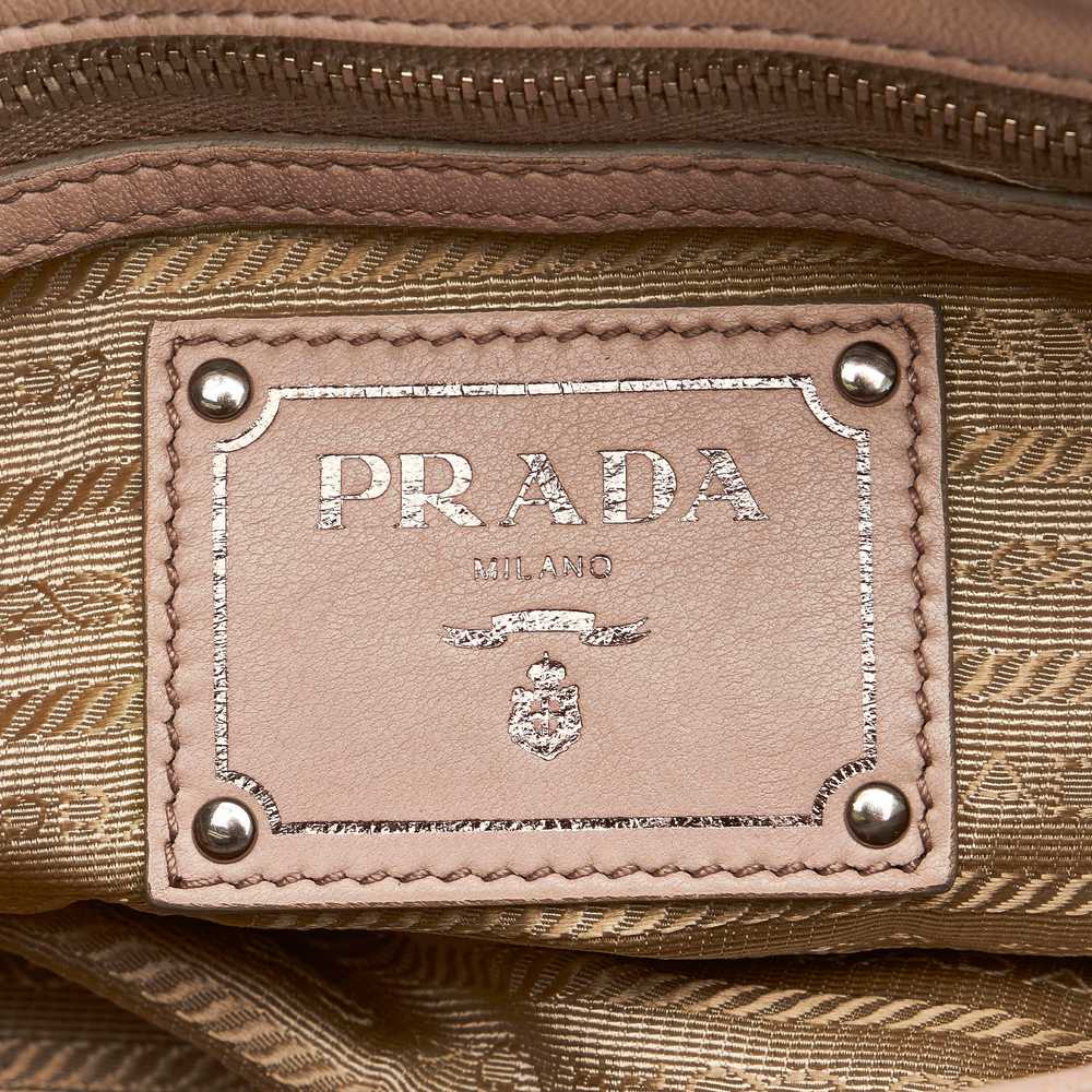 Beige Prada Nappa Gaufre Satchel - image 7