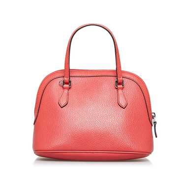 Red Gucci Mini Dome Satchel - image 1