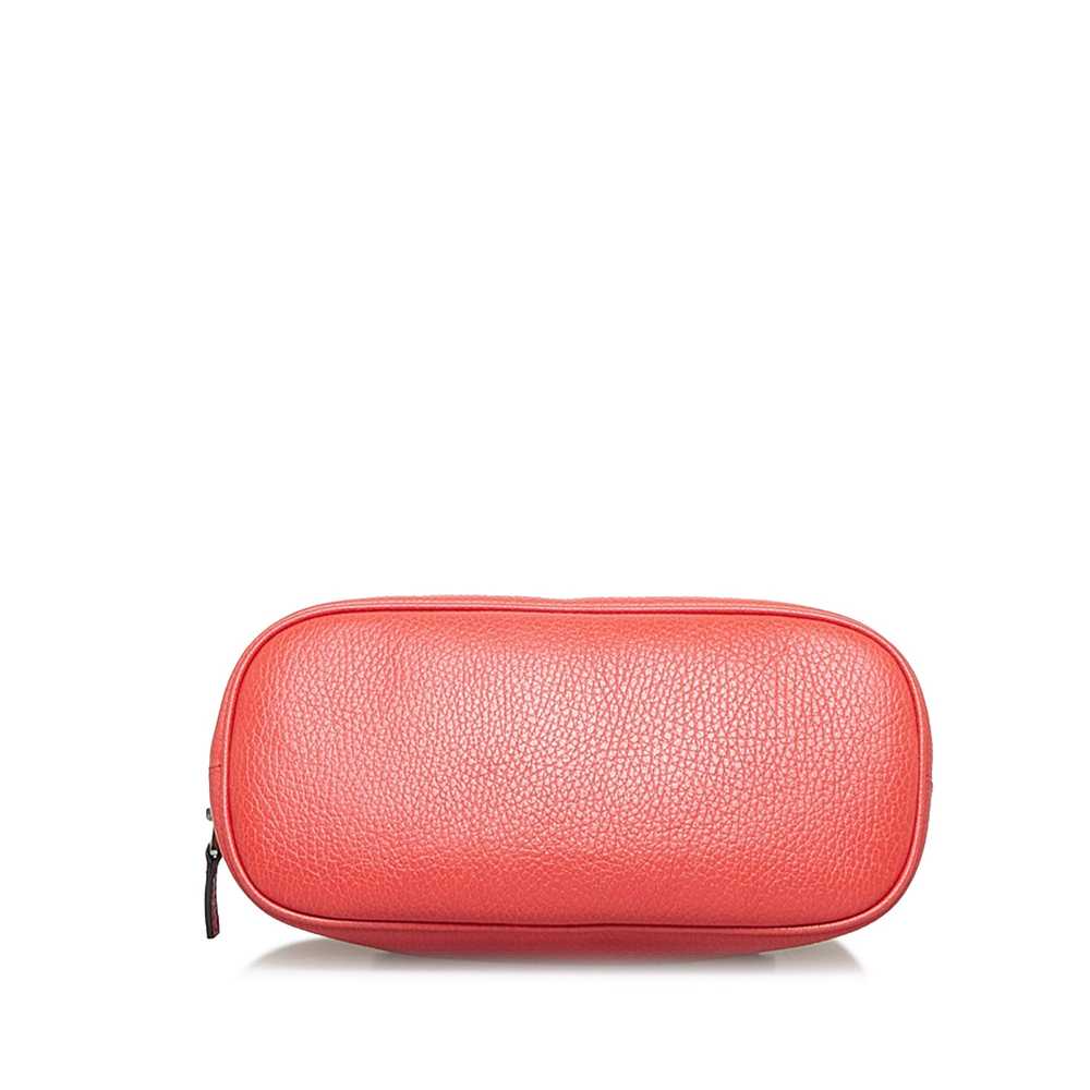 Red Gucci Mini Dome Satchel - image 4