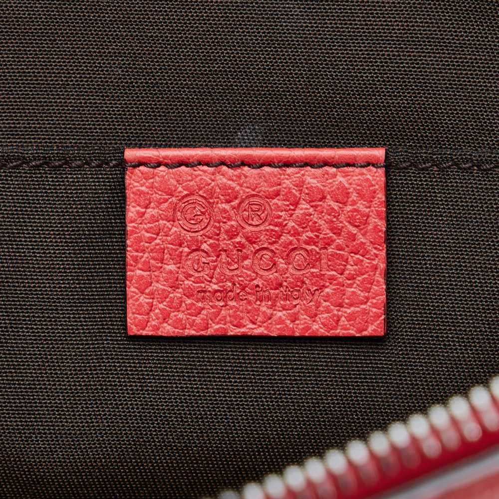 Red Gucci Mini Dome Satchel - image 6