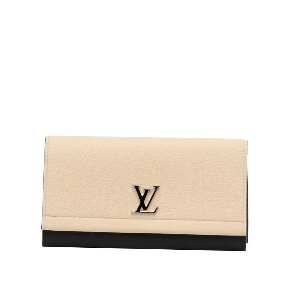 Black Louis Vuitton Lockme II Wallet - image 1