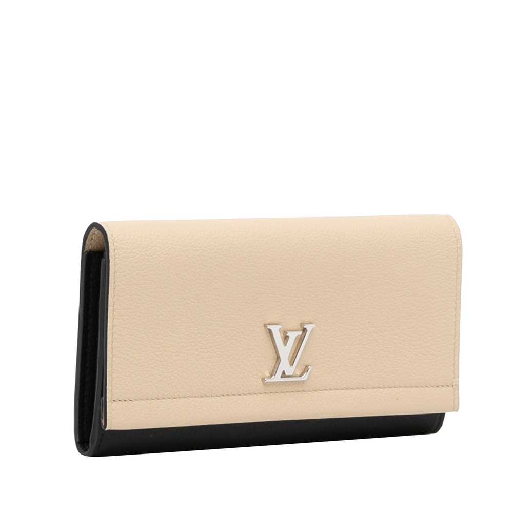 Black Louis Vuitton Lockme II Wallet - image 2