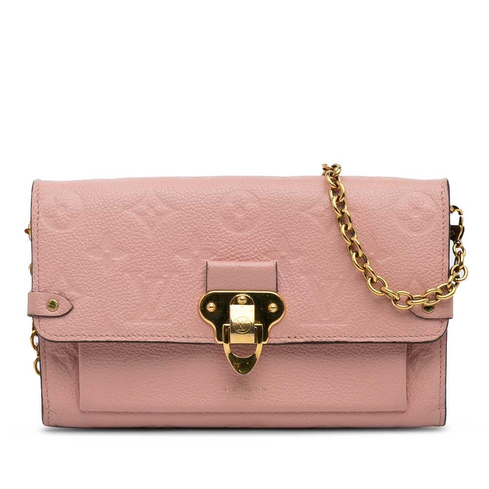 Pink Louis Vuitton Monogram Empreinte Vavin Walle… - image 1