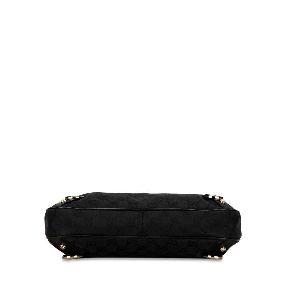 Black Gucci GG Canvas Abbey D Ring Shoulder Bag - image 4