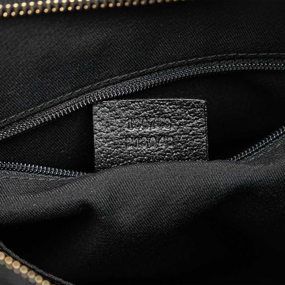 Black Gucci GG Canvas Abbey D Ring Shoulder Bag - image 7