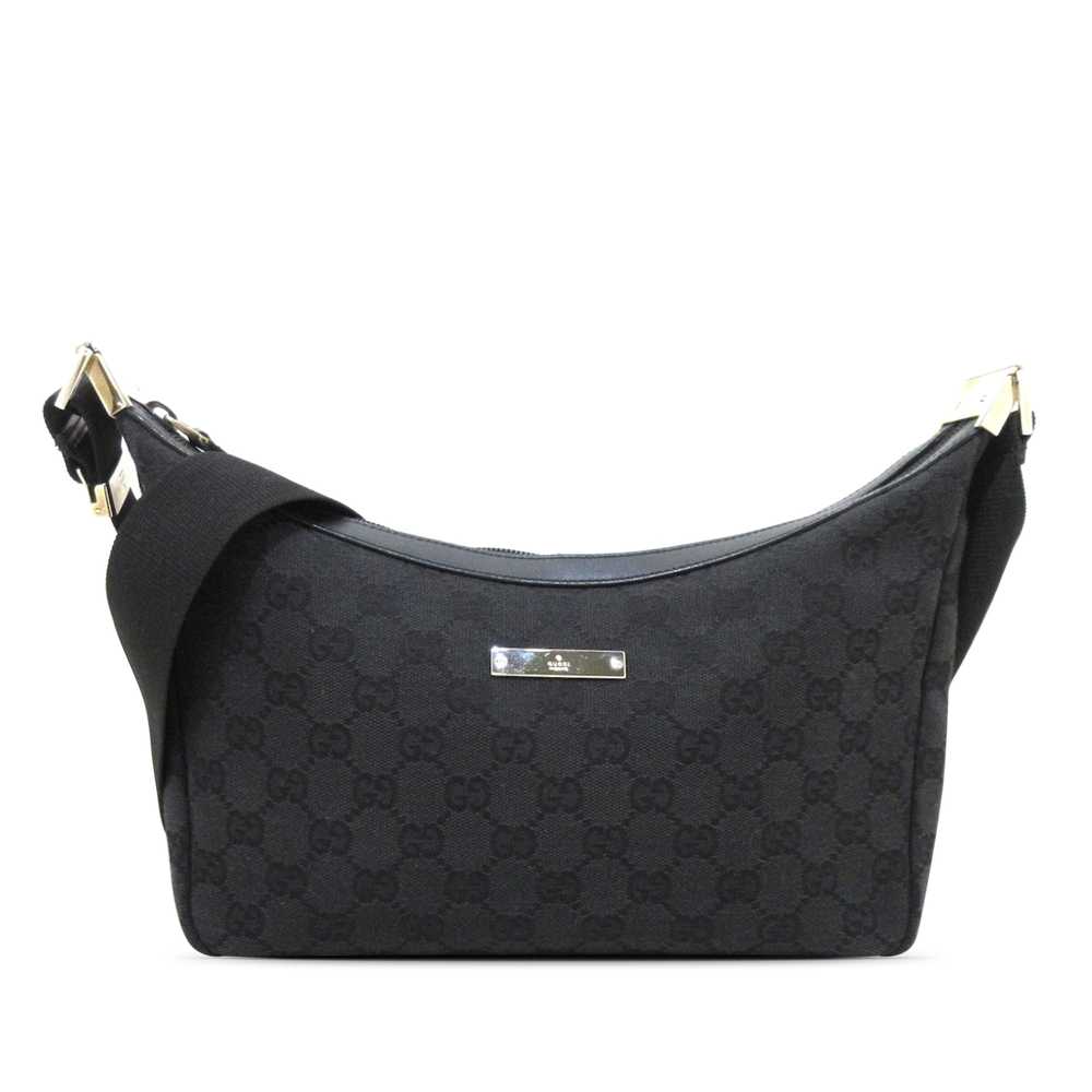 Black Gucci GG Canvas Crossbody - image 1