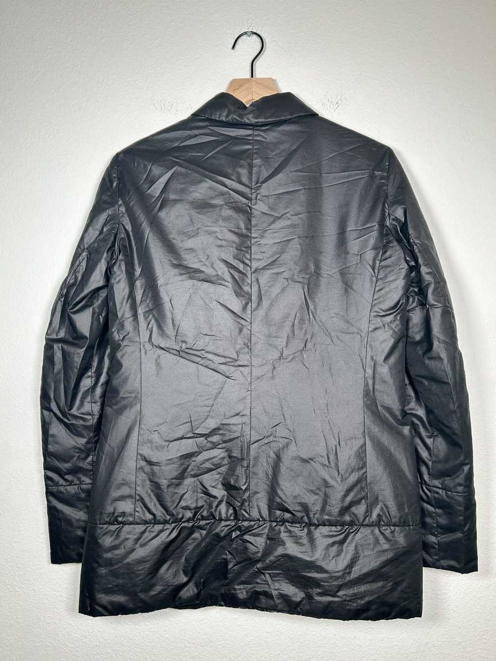 Helmut Lang 1997 Padded Nylon Button Jacket - image 3