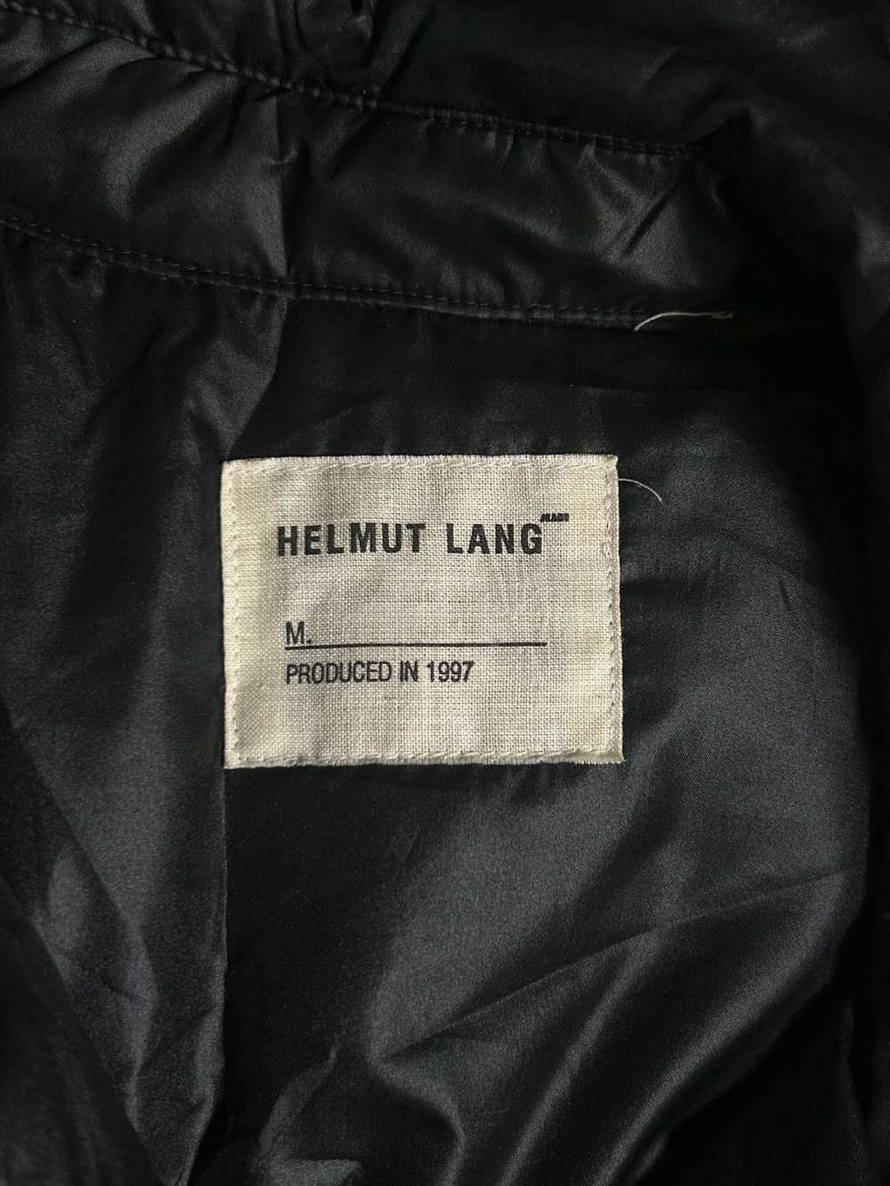 Helmut Lang 1997 Padded Nylon Button Jacket - image 5