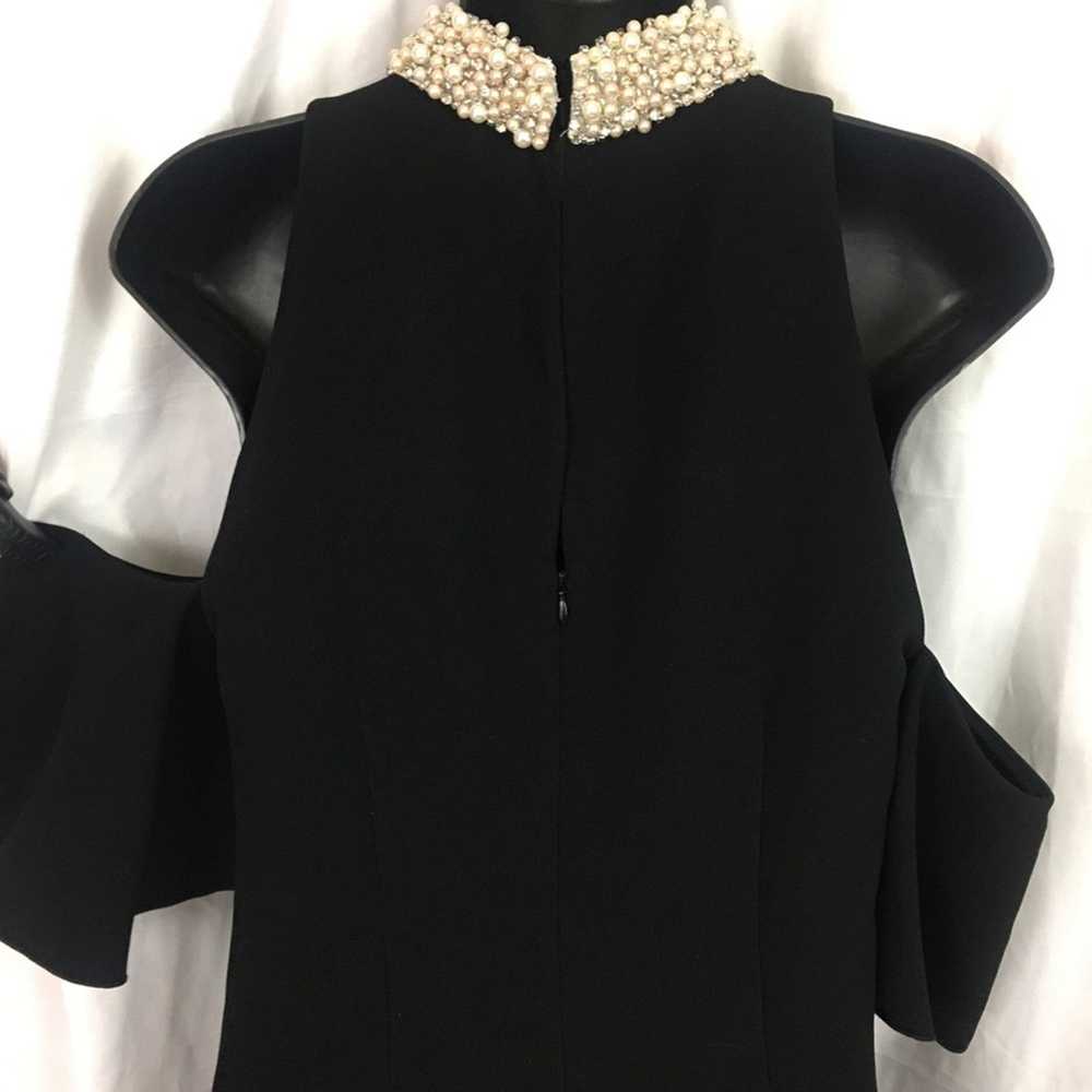 Rachel Zoe Rachel Zoe Black Cold Shoulder Pearl C… - image 10