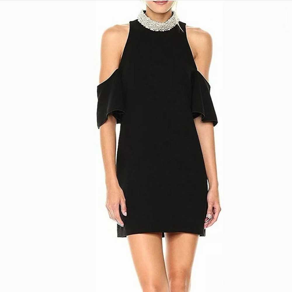 Rachel Zoe Rachel Zoe Black Cold Shoulder Pearl C… - image 2