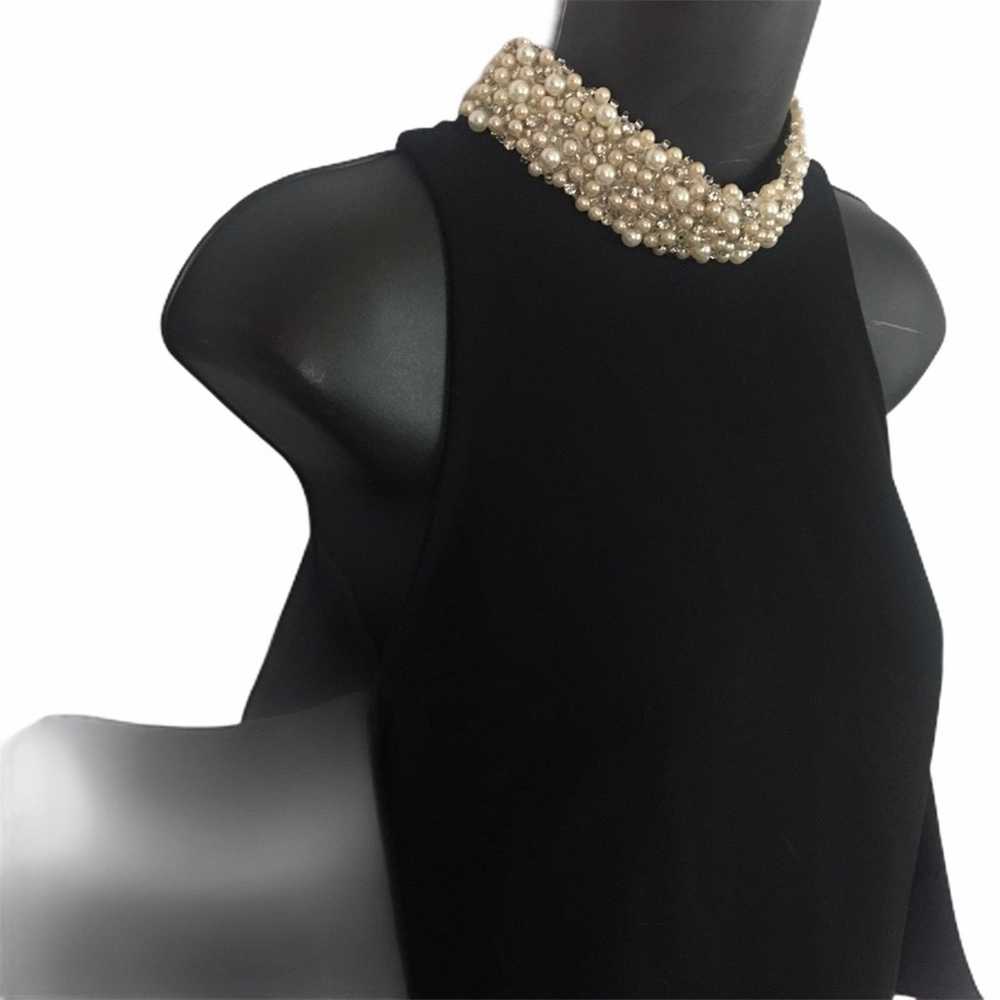 Rachel Zoe Rachel Zoe Black Cold Shoulder Pearl C… - image 6