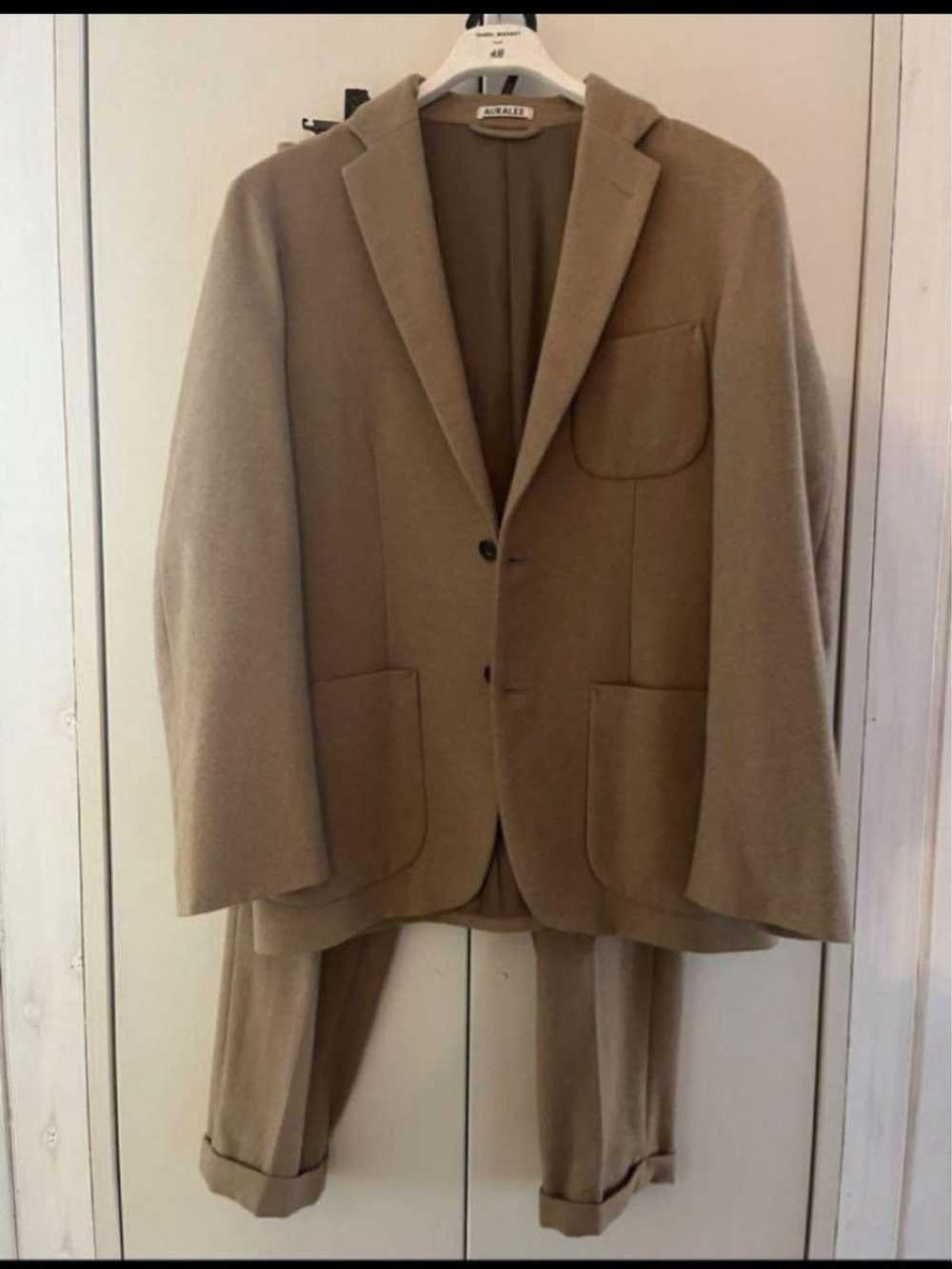 Auralee SOLD Auralee camel hair suit - image 1