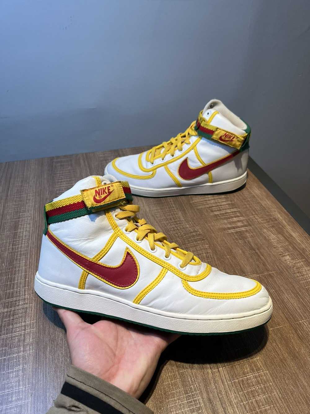 Nike Nike Air Vandal Hi Leather RASTA West Indies… - image 1