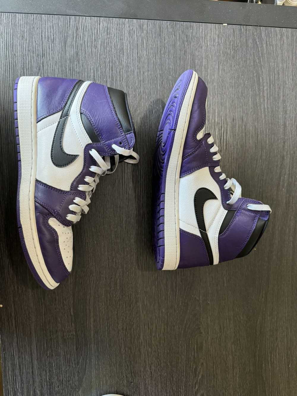 Jordan Brand × Nike Jordan 1 Court Purple - image 2