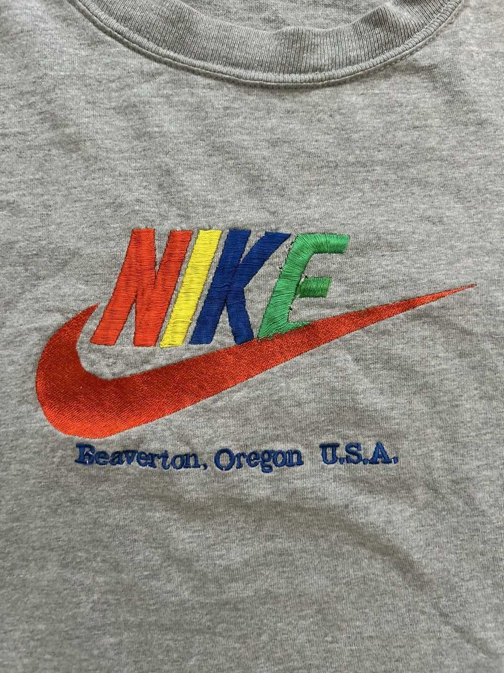 Nike Multicolor Beaverton Oregon Nike tee - image 3