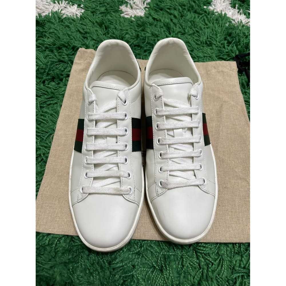 Gucci Ace leather trainers - image 2