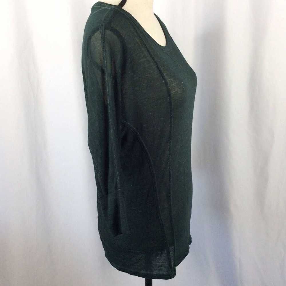 Lucky Brand Lucky Lotus Brand XS Top Emerald Gree… - image 2