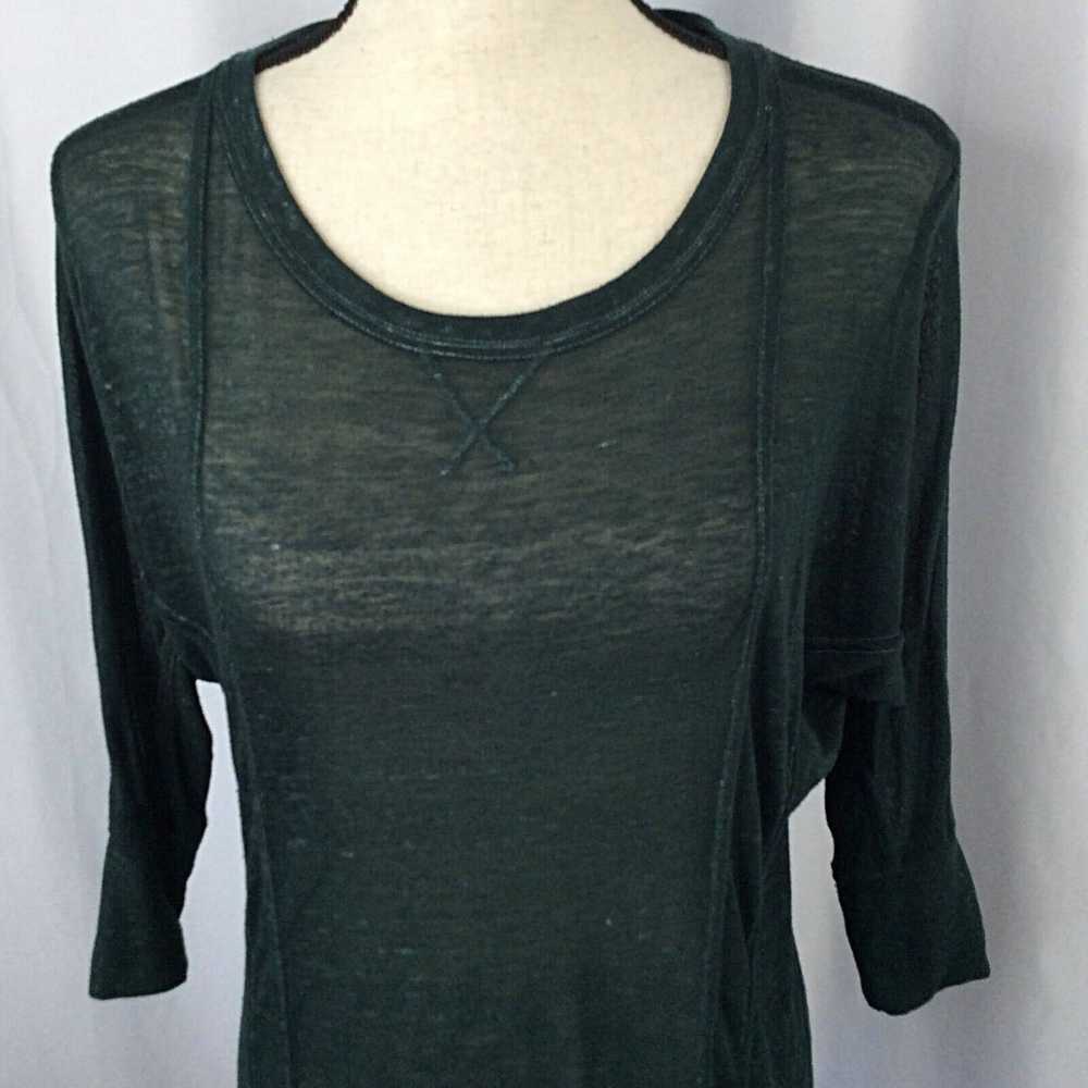 Lucky Brand Lucky Lotus Brand XS Top Emerald Gree… - image 5