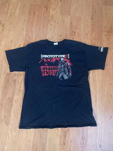 Vintage y2k prototype 2 video game promo tee