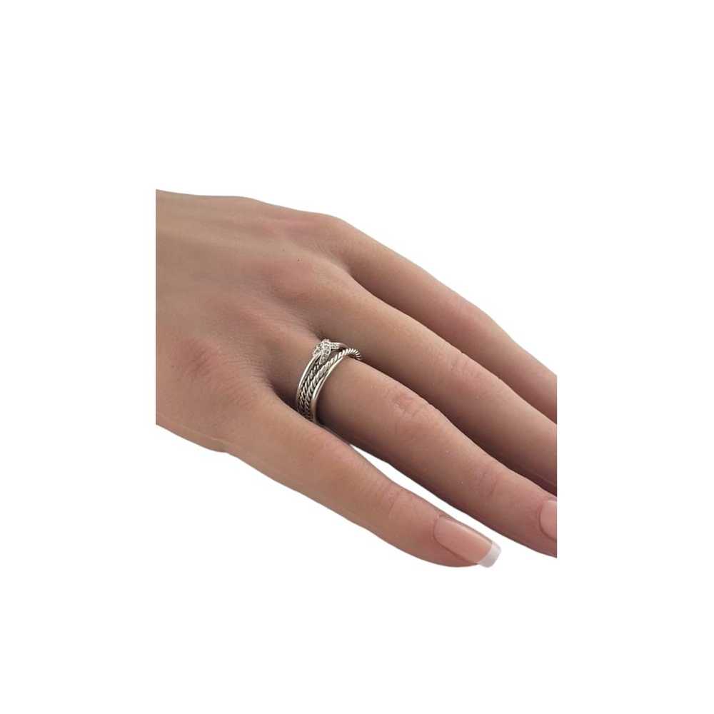 David Yurman Silver ring - image 8