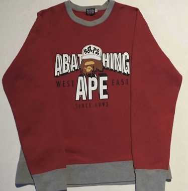 Bape Bape crew neck sweatshirt