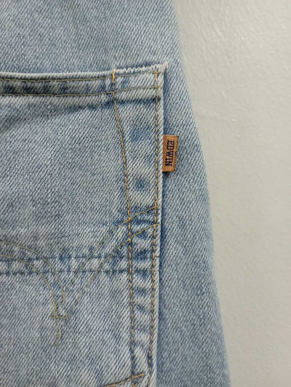 Distressed Denim × Edwin × Vintage Vintahe Baggy … - image 10