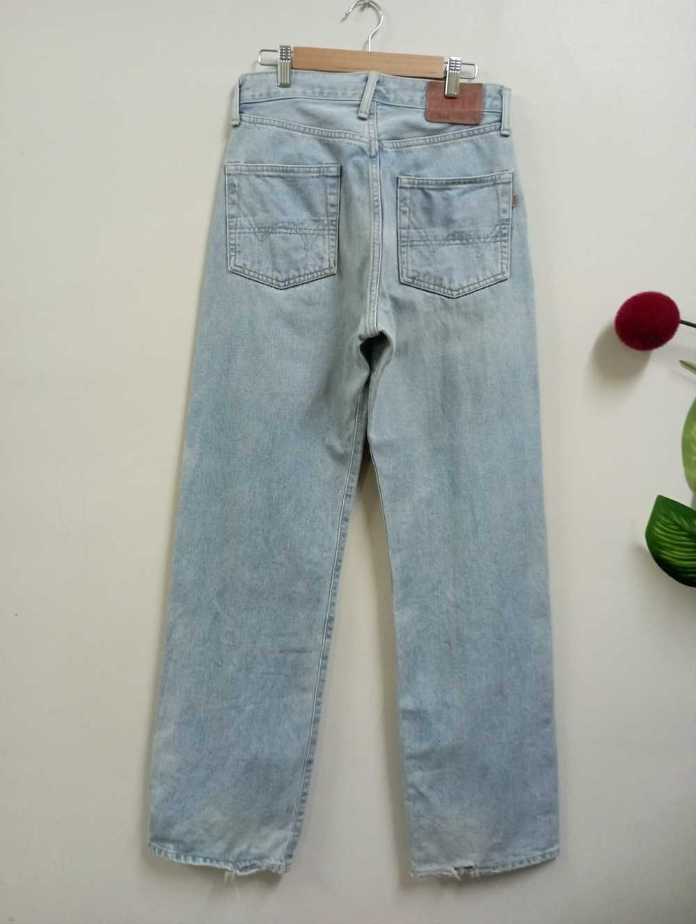 Distressed Denim × Edwin × Vintage Vintahe Baggy … - image 2