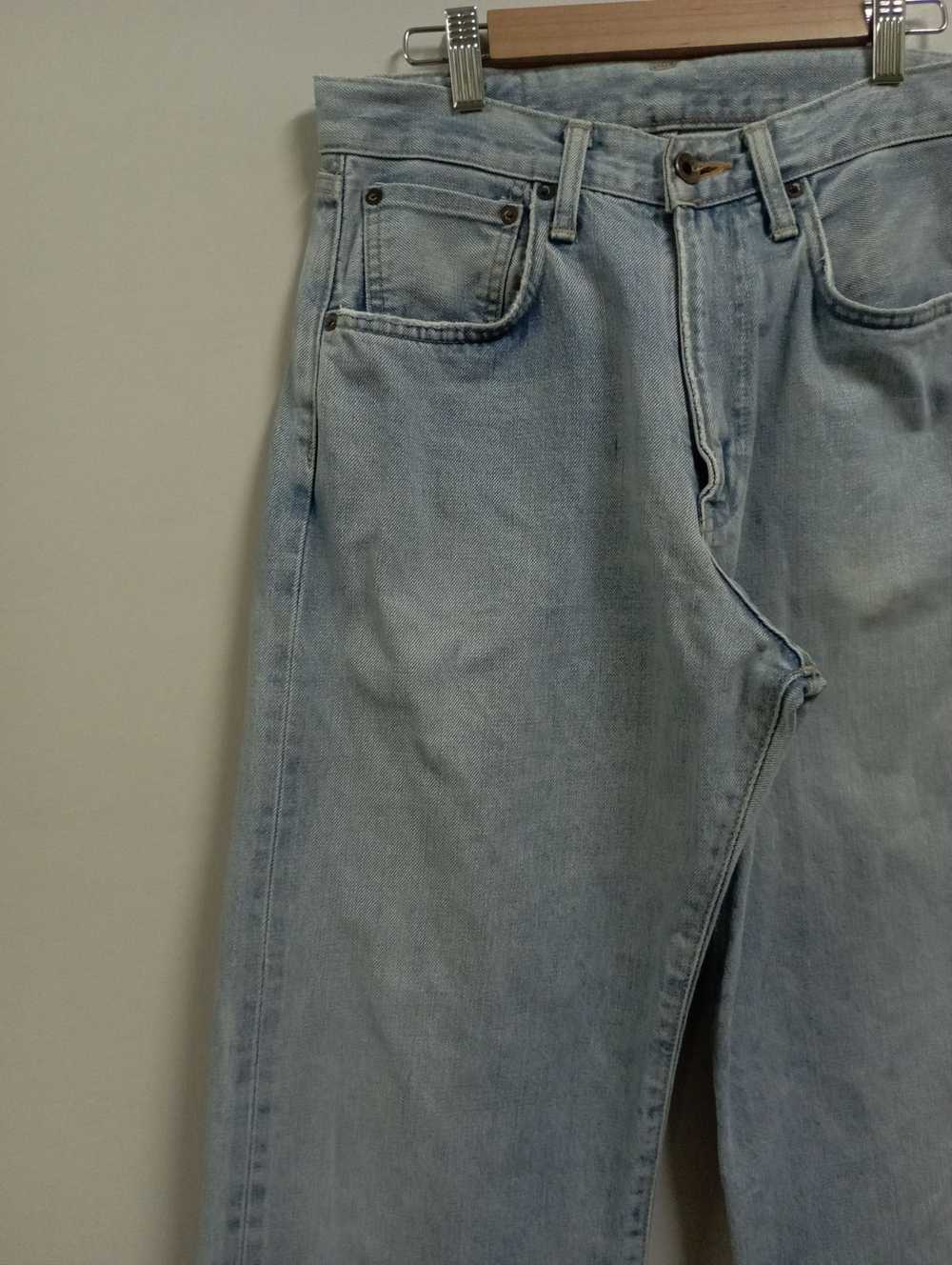 Distressed Denim × Edwin × Vintage Vintahe Baggy … - image 6