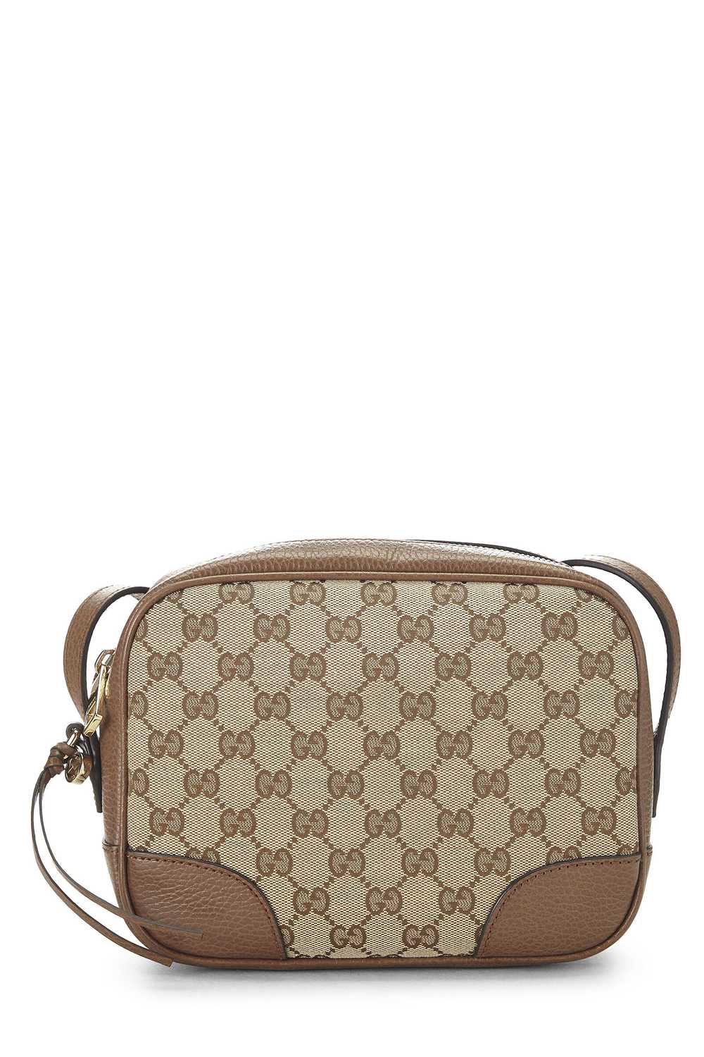 Brown Original GG Canvas Bree Crossbody - image 1