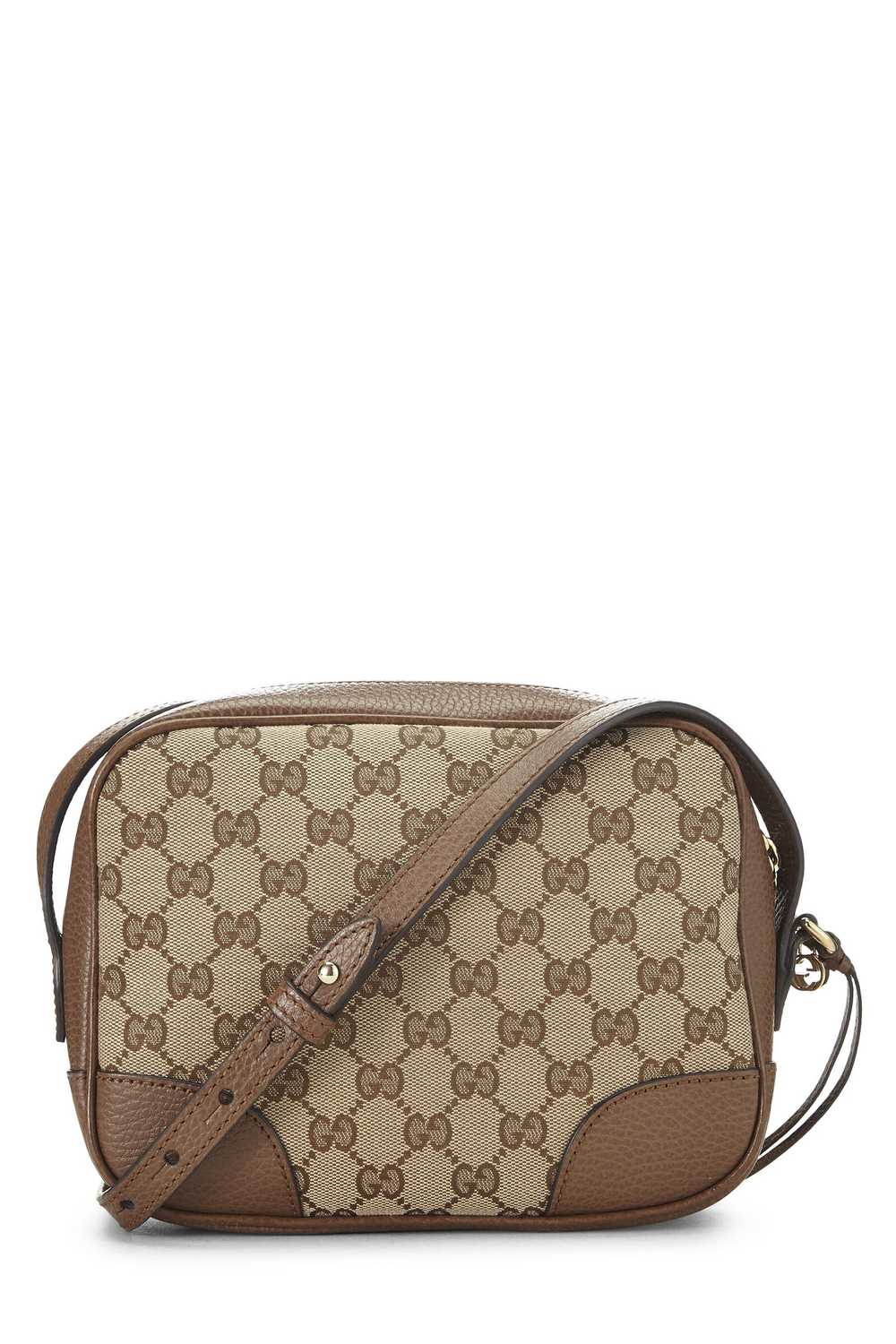 Brown Original GG Canvas Bree Crossbody - image 4