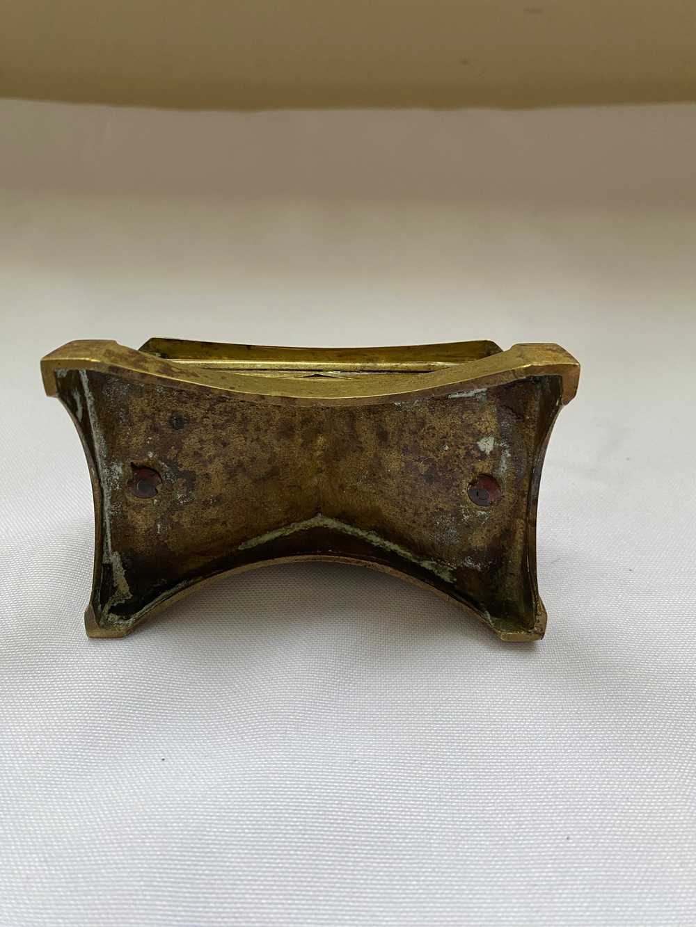 Antique Brass Stamp Box - image 4