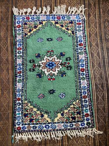 Green Moroccan Rug