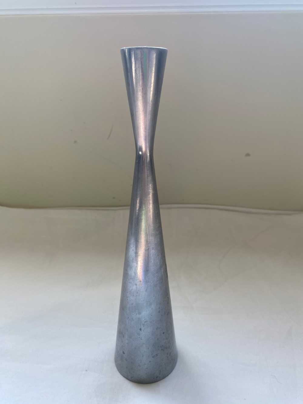 Single Metal Candle Stick Holder - image 1