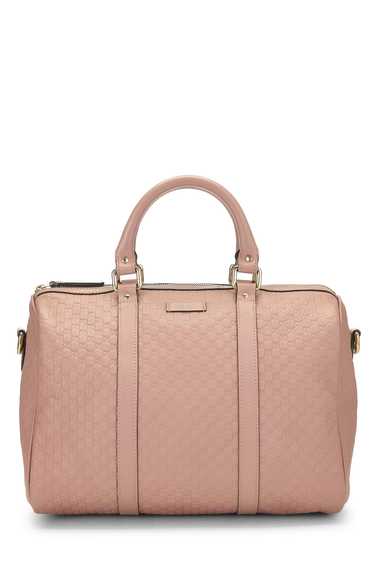 Pink Guccissima Joy Boston Bag